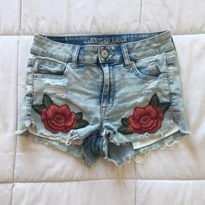 American Eagle high rise shorts